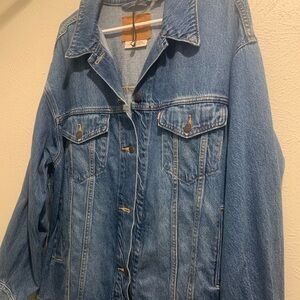 Levi denim jacket shirt